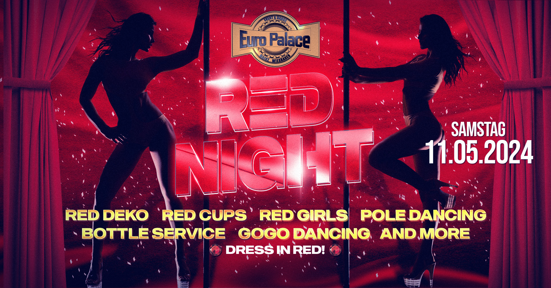 🔴 RED NIGHT 🔴 Flyer